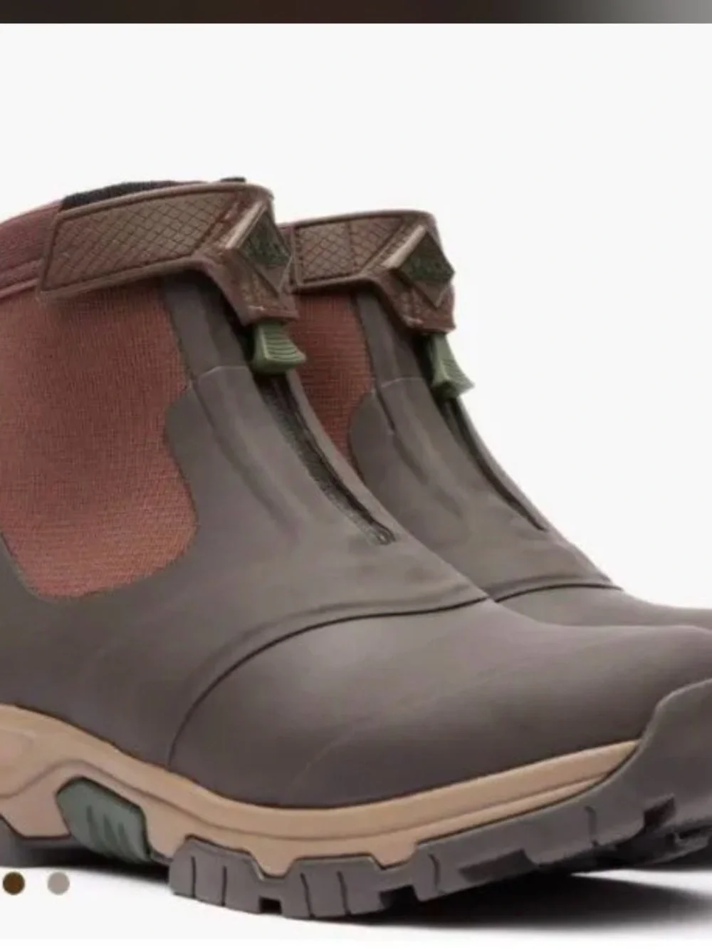 Muck Men's Apex Mid Zip Ankle Boot - Chestnut Brown - Picture 2 of 3